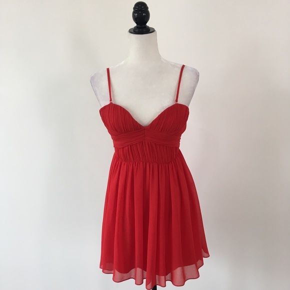 Minuet Red Dress - Picture 7 of 7